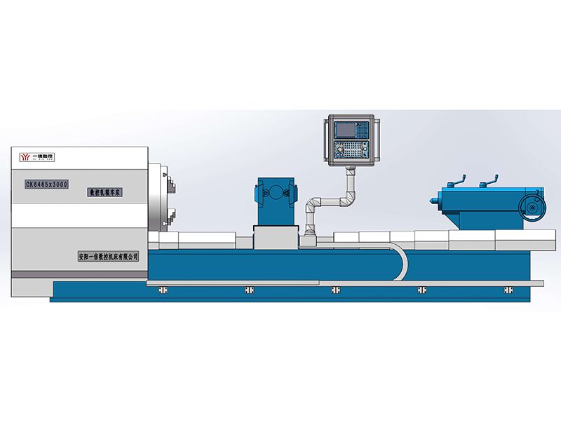 CK8450 series heavy-duty CNC rolling mill lathe